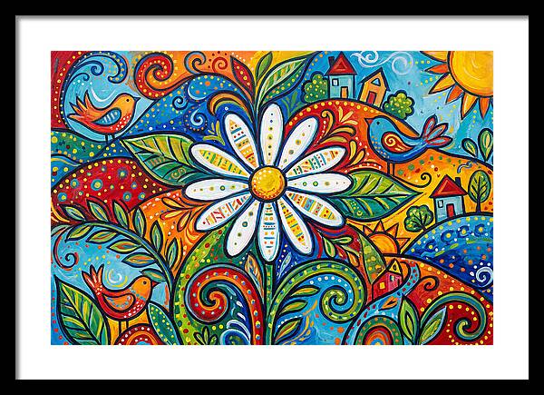 Daisy Delight In Color