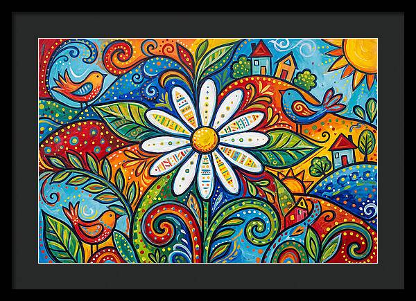 Daisy Delight In Color
