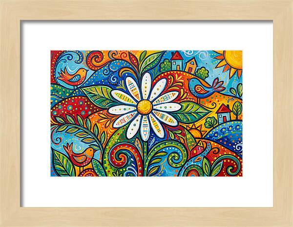 Daisy Delight In Color