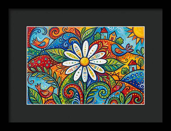 Daisy Delight In Color