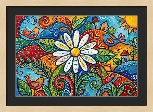 Daisy Delight In Color