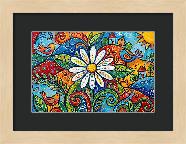 Daisy Delight In Color