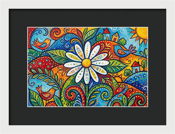 Daisy Delight In Color