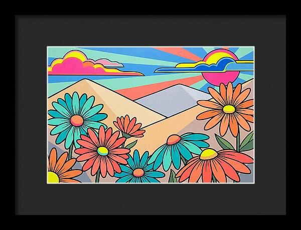 Daisy Fields In Bloom