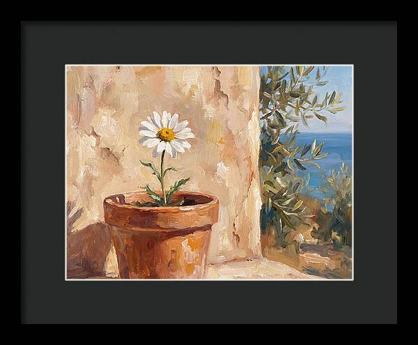 Daisy In A Mediterranean Setting