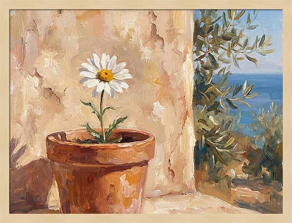 Daisy In A Mediterranean Setting