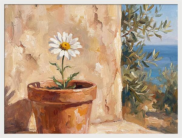 Daisy In A Mediterranean Setting