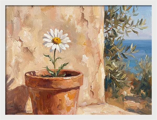 Daisy In A Mediterranean Setting