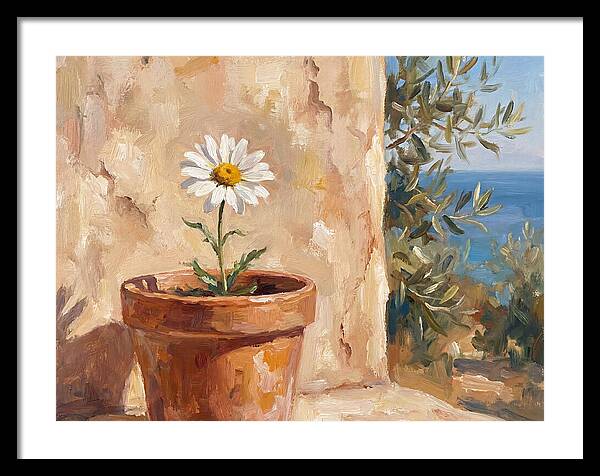 Daisy In A Mediterranean Setting