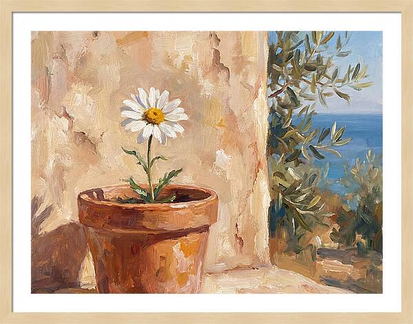 Daisy In A Mediterranean Setting