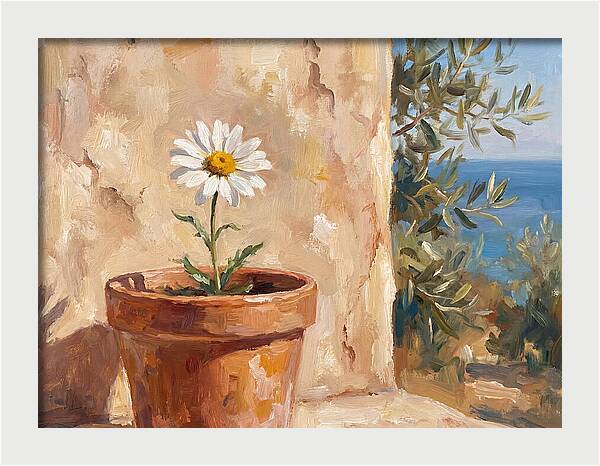 Daisy In A Mediterranean Setting