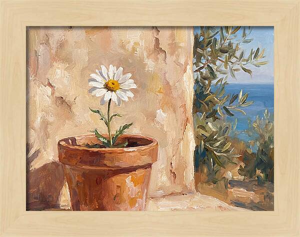 Daisy In A Mediterranean Setting