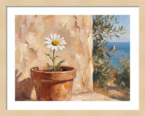 Daisy In A Mediterranean Setting