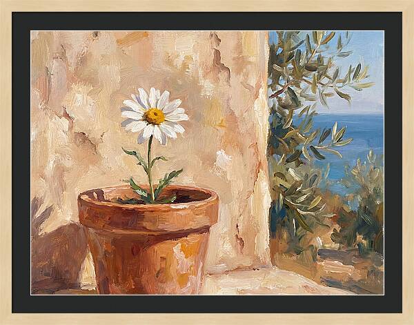 Daisy In A Mediterranean Setting