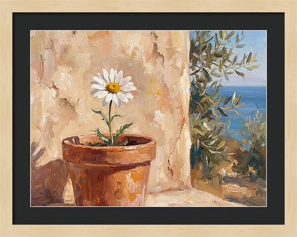Daisy In A Mediterranean Setting