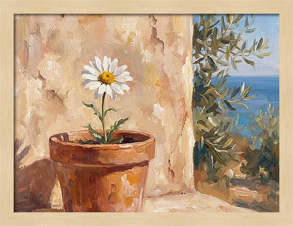 Daisy In A Mediterranean Setting