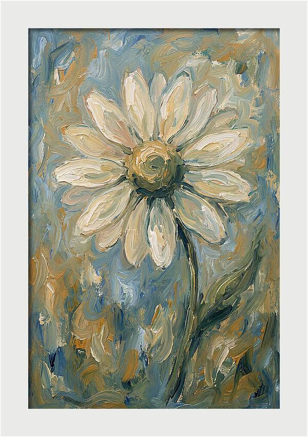 Daisy In Expressionist Style