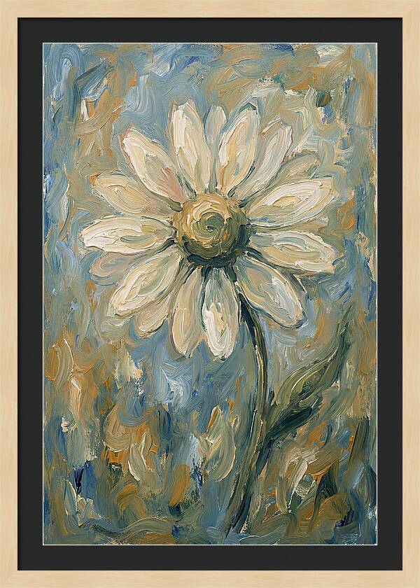 Daisy In Expressionist Style