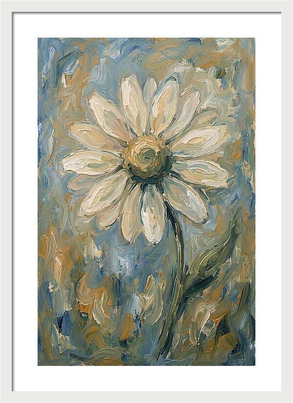 Daisy In Expressionist Style