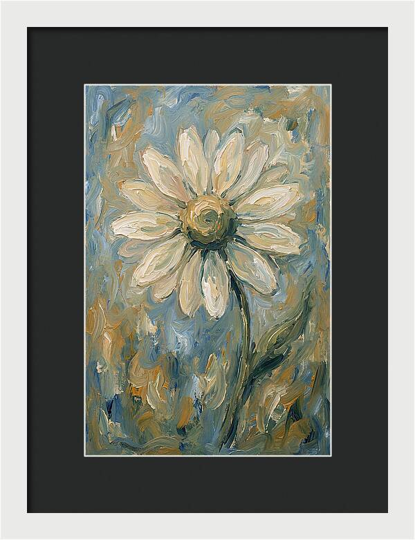 Daisy In Expressionist Style