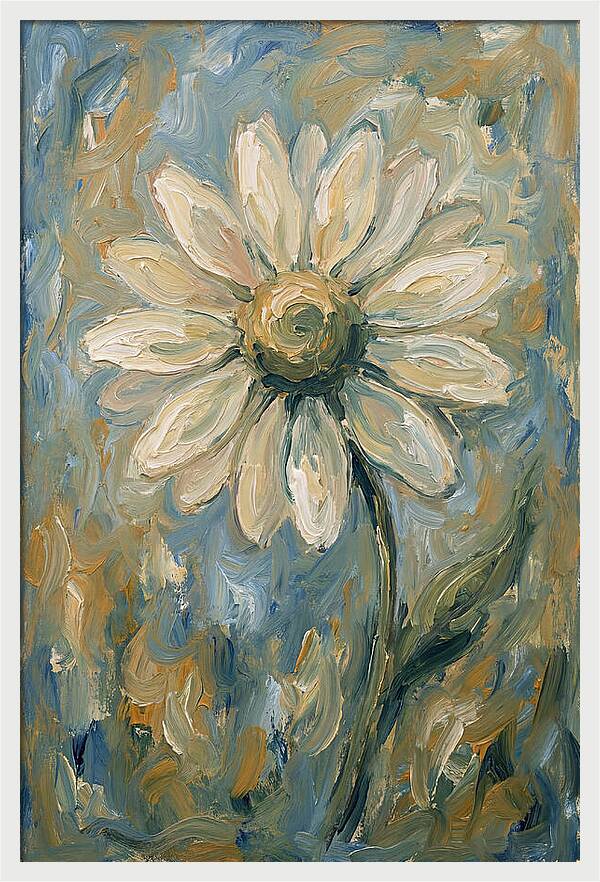 Daisy In Expressionist Style