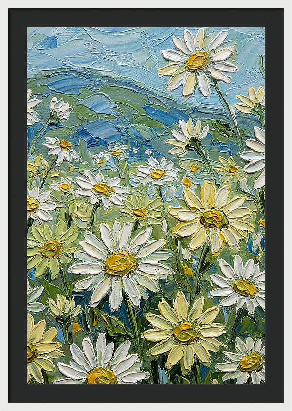 Daisy Landscape In Bloom