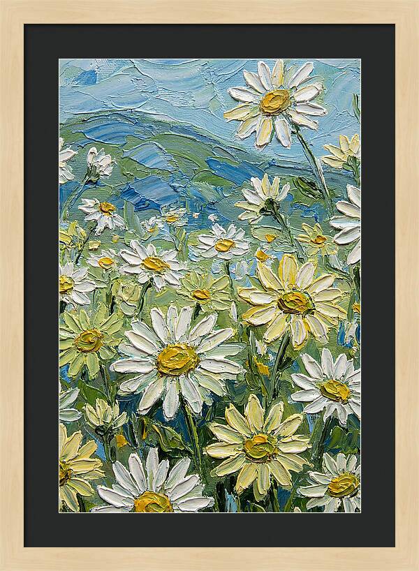 Daisy Landscape In Bloom