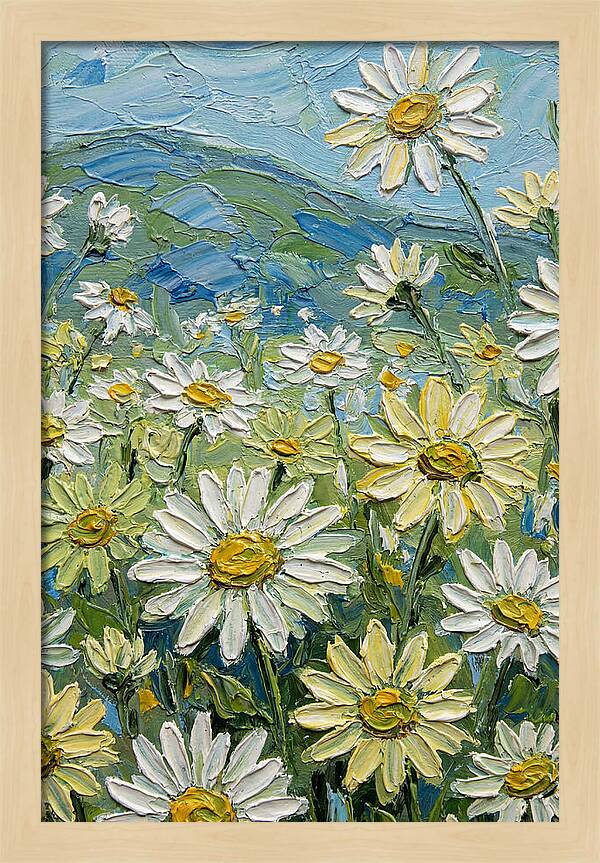 Daisy Landscape In Bloom