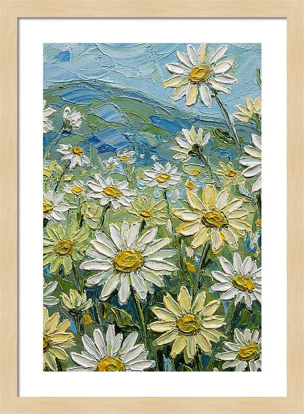 Daisy Landscape In Bloom