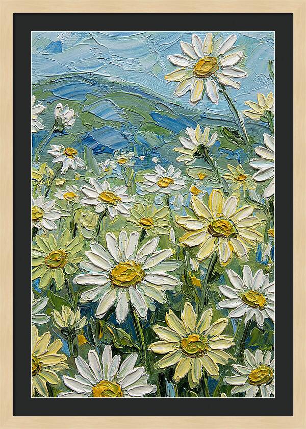 Daisy Landscape In Bloom