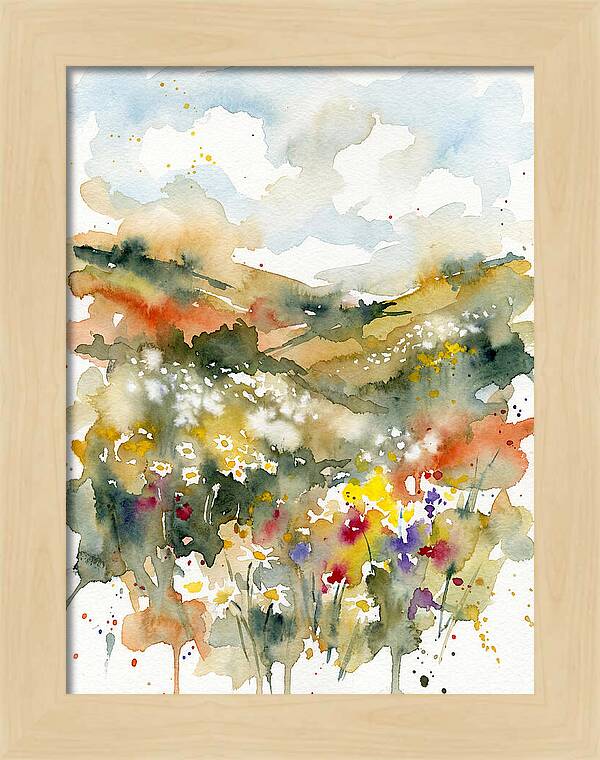 Daisy Landscape Serenity