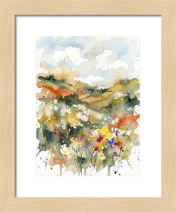 Daisy Landscape Serenity