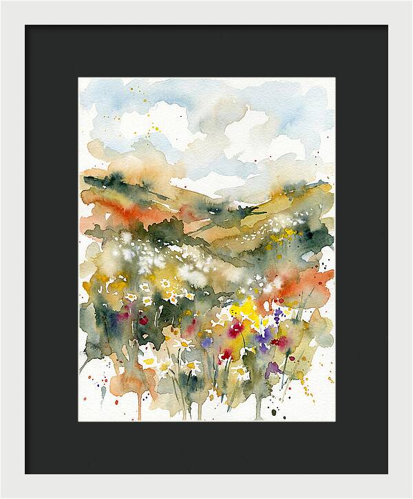 Daisy Landscape Serenity
