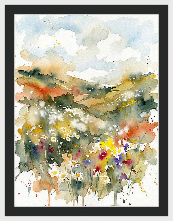 Daisy Landscape Serenity