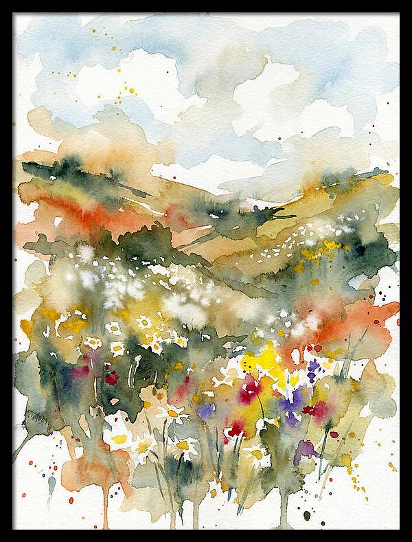Daisy Landscape Serenity