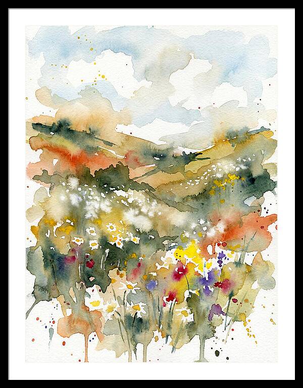 Daisy Landscape Serenity