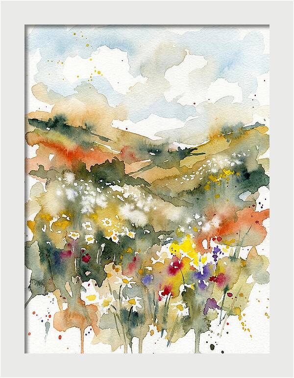 Daisy Landscape Serenity