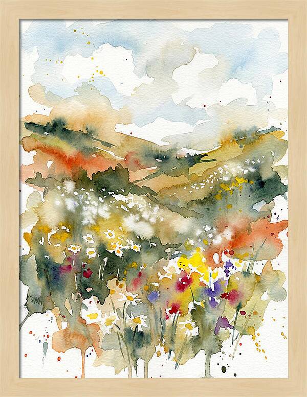 Daisy Landscape Serenity