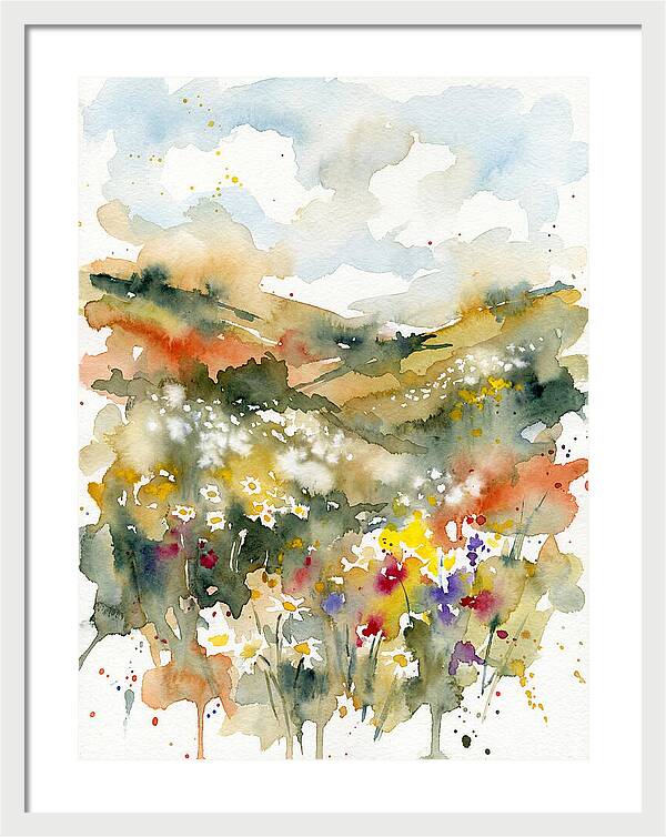 Daisy Landscape Serenity