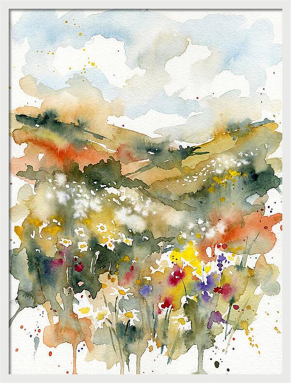 Daisy Landscape Serenity