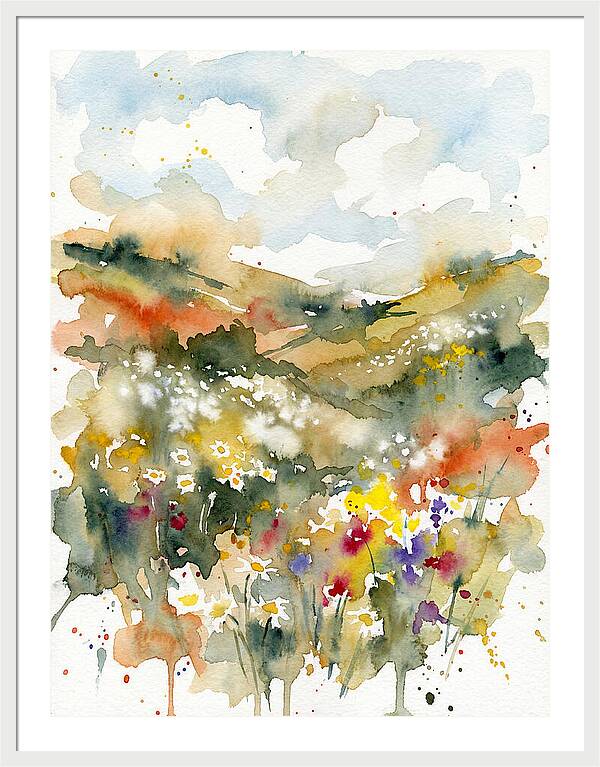 Daisy Landscape Serenity