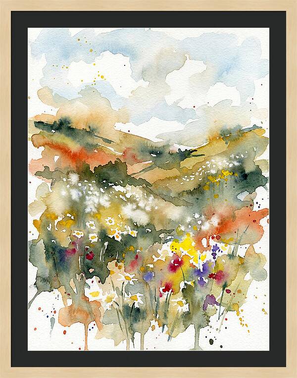Daisy Landscape Serenity