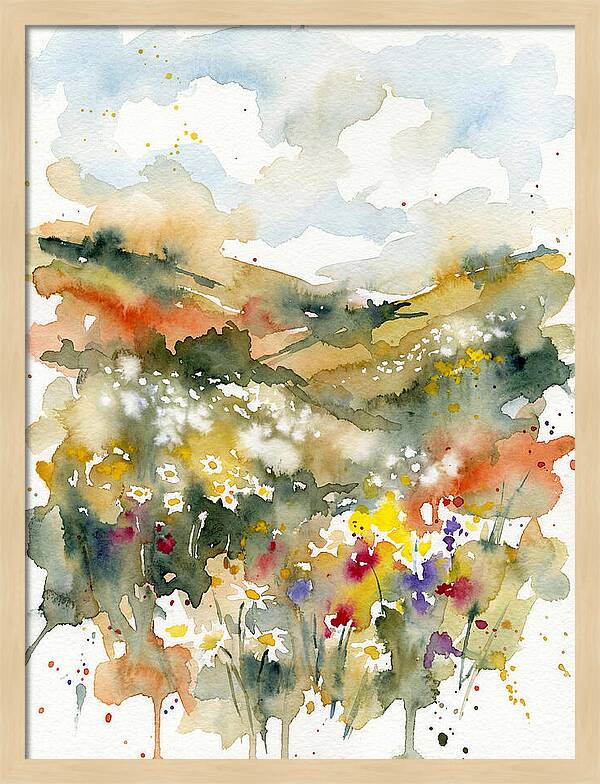Daisy Landscape Serenity