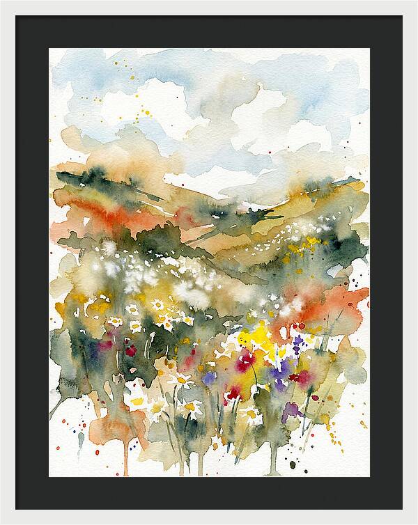 Daisy Landscape Serenity