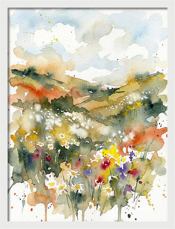 Daisy Landscape Serenity