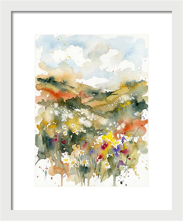Daisy Landscape Serenity