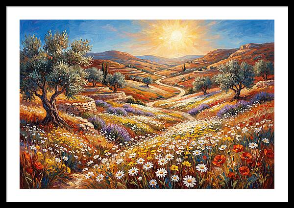 Sunny Landscape Art