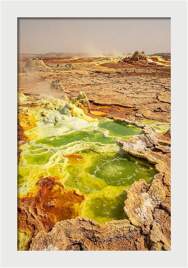 Dallol Hydrothermal Field Wonders