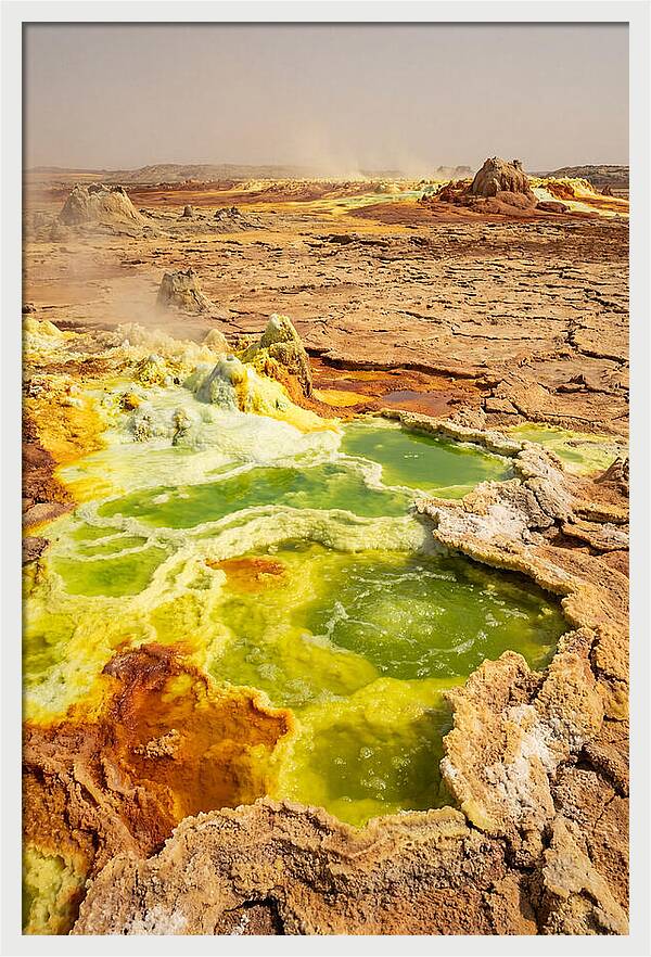 Dallol Hydrothermal Field Wonders