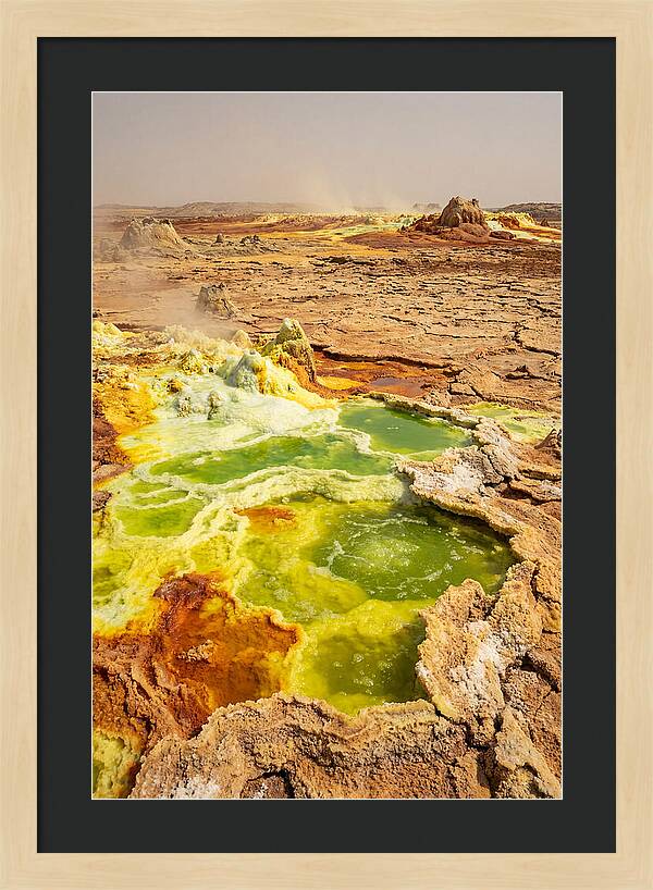 Dallol Hydrothermal Field Wonders